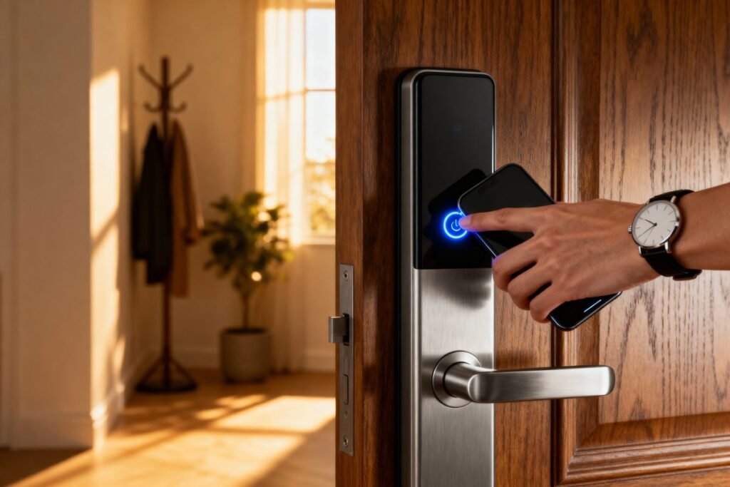 Automated door locks