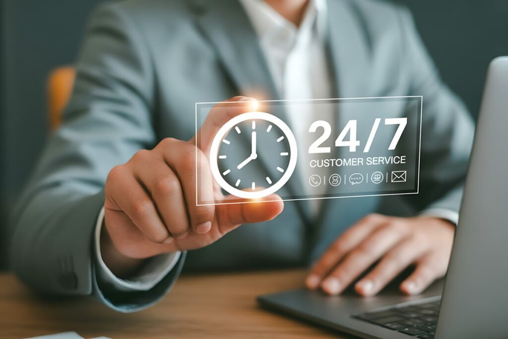 24/7 AI customer assistance