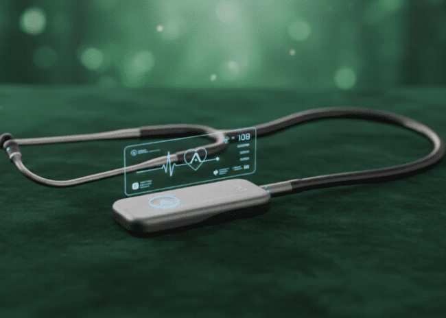 AI enabled stethoscope