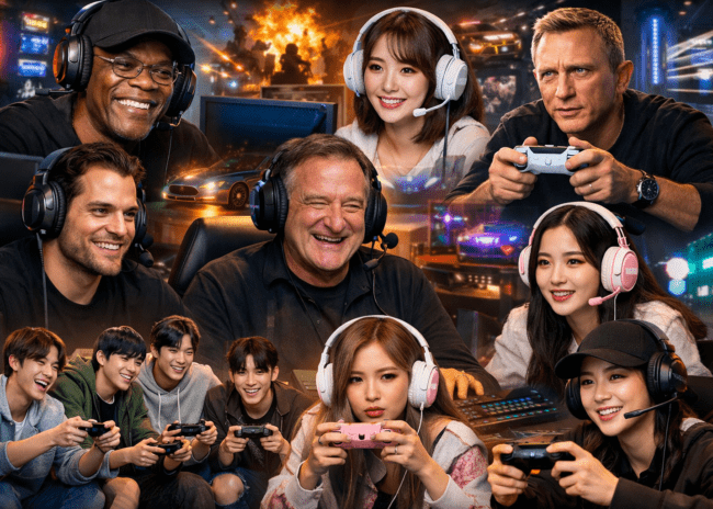 Celebrity gamers