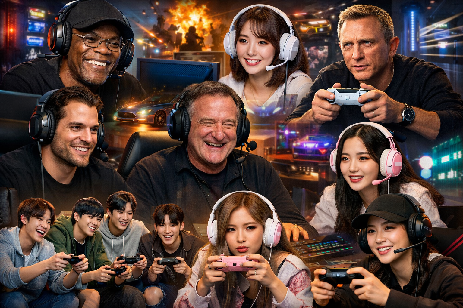 Celebrity gamers