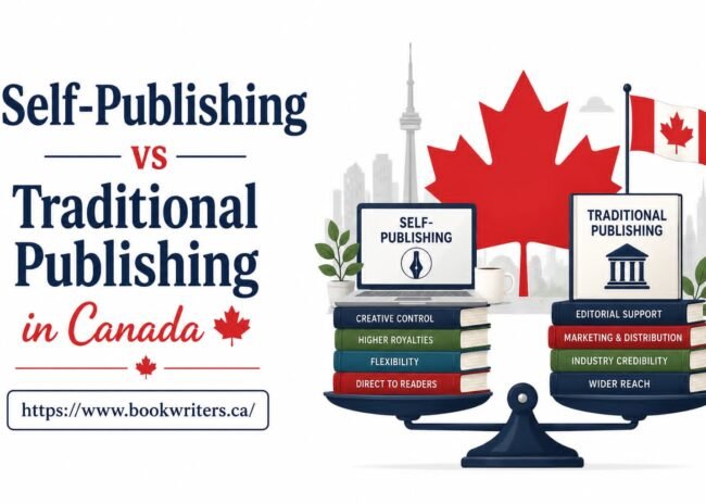 Self-Publishing vs Traditional Publishing in Canada
