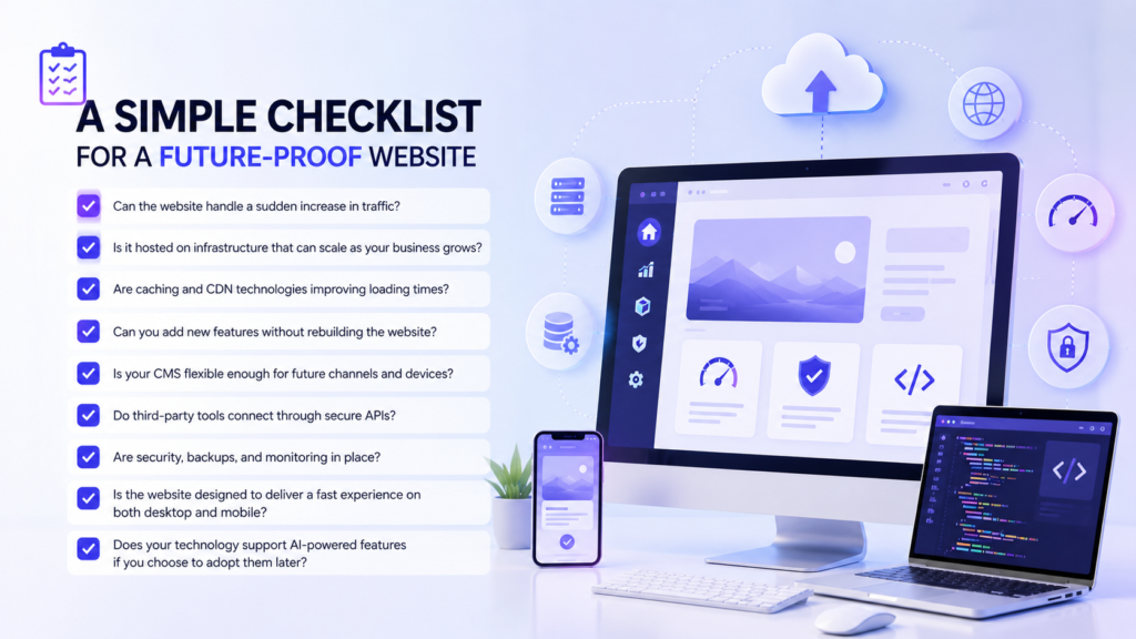 Future-proof website checklist