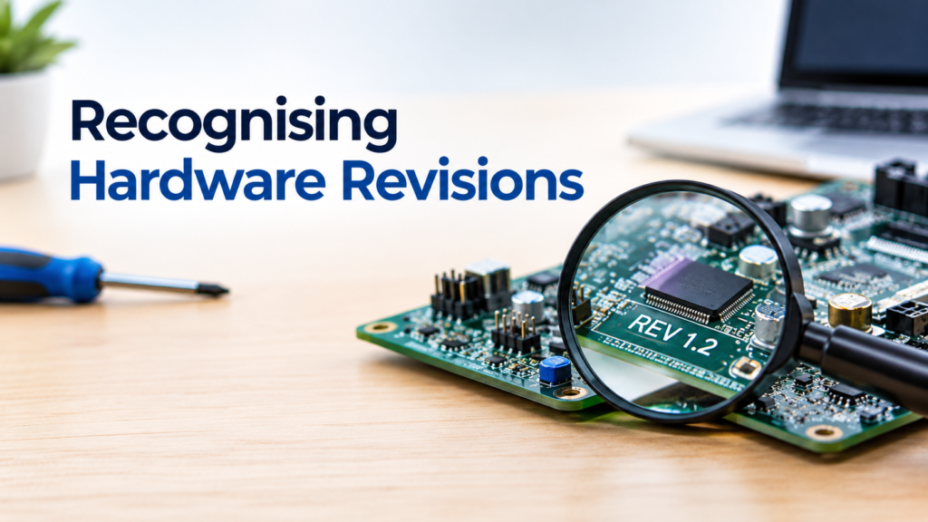 Recognise a Hardware Revision